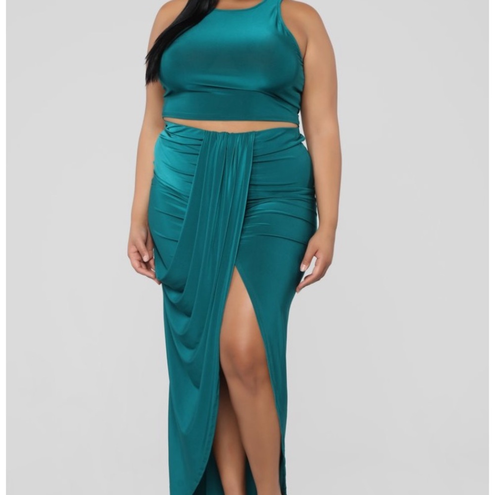 Mermaid teal 2 piece set